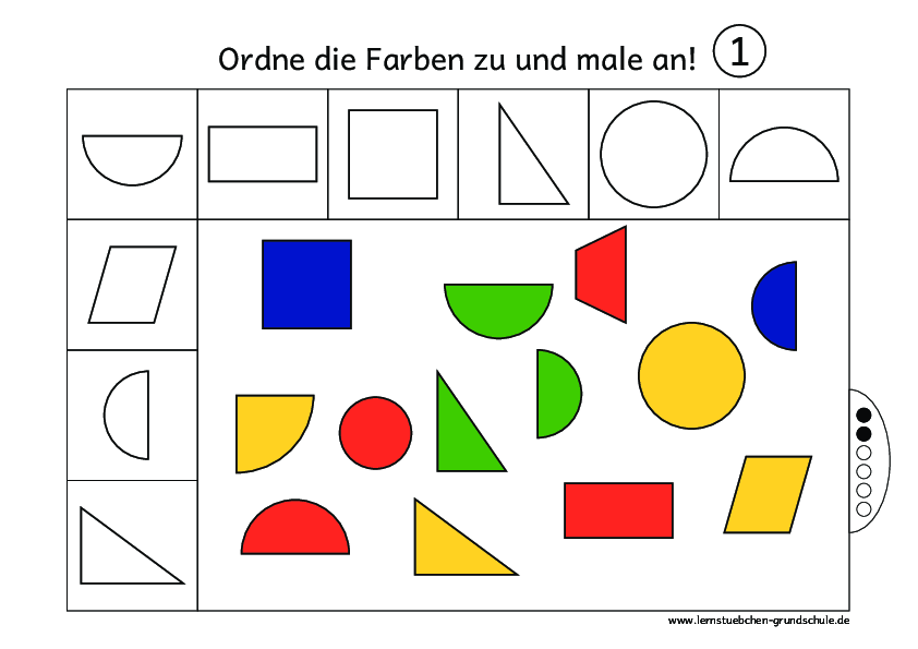Formen Farben zuordnen Level 2 A.pdf